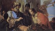Joseph received the hand of Pharaoh, Central Giovanni Battista Tiepolo